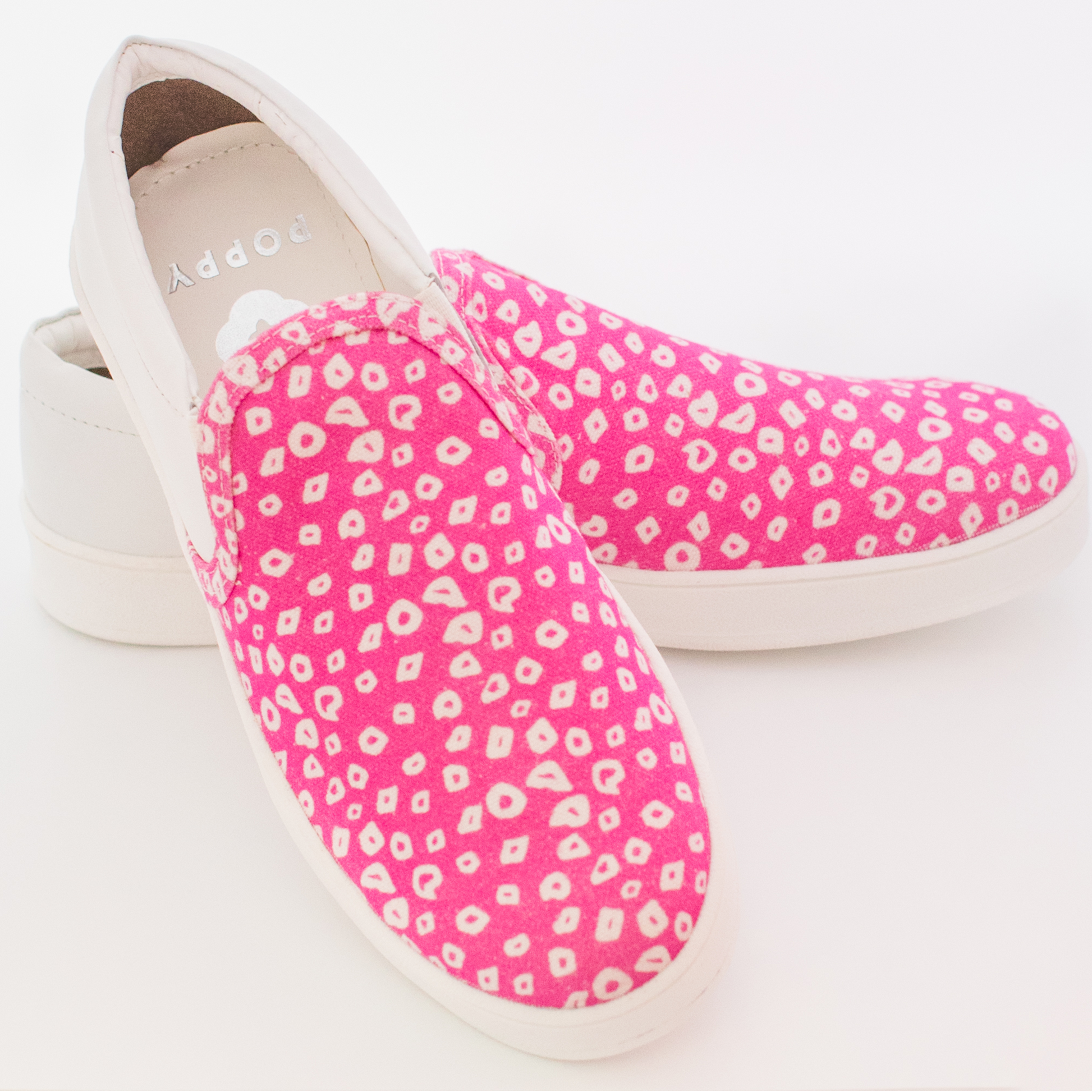 Samaira shoes on top of each other