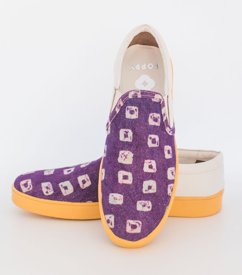 Tara shoes on top of each other